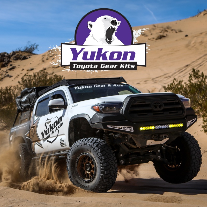 Toyota 4Runner Differential Install Kit - Front + Rear - Yukon Gear & Axle - 4.56 Ratio - `10-`27